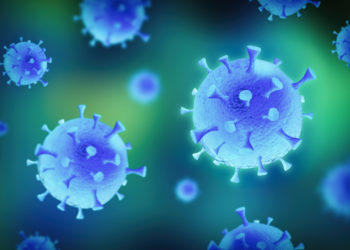 3d visualisation of the coronavirus