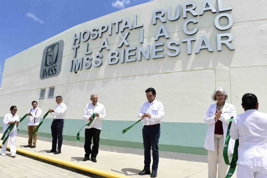 El Jefe del Ejecutivo Andrés Manuel López Obrador encabezó la "Inauguración del Hospital Rural Tlaxiaco IMSS Bienestar"