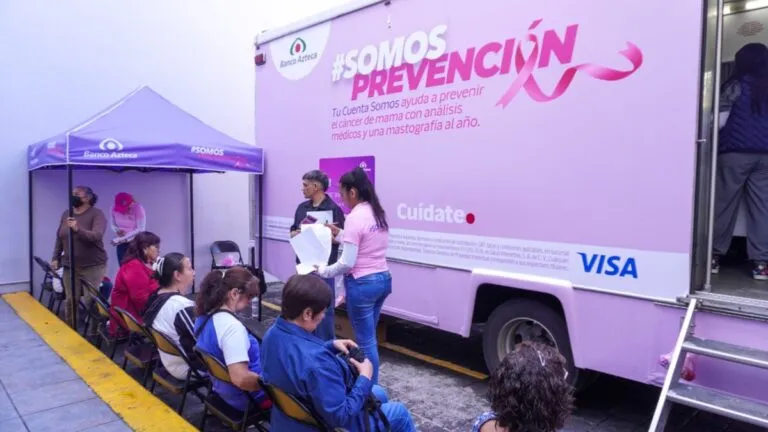 Banco Azteca impulsa detección oportuna con mastografías gratuitas