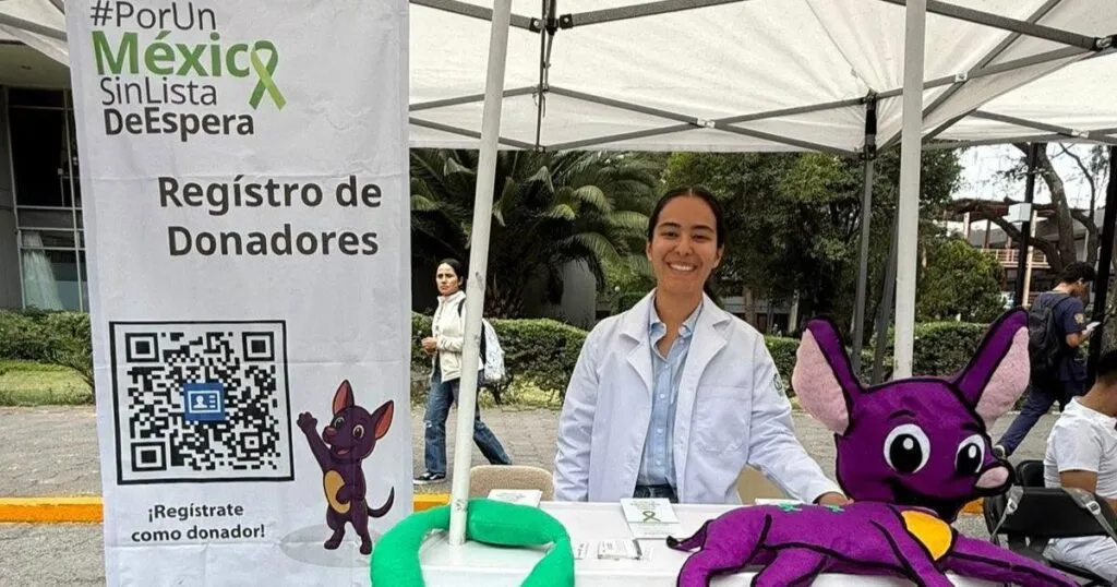 Olegario Vázquez Aldir promueve donación de órganos.