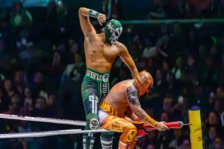 Mitos en el Ring rescata la cosmovisión prehispánica en la Arena México